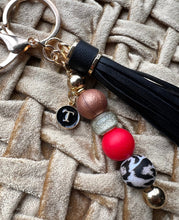 Load image into Gallery viewer, animal print keychain
